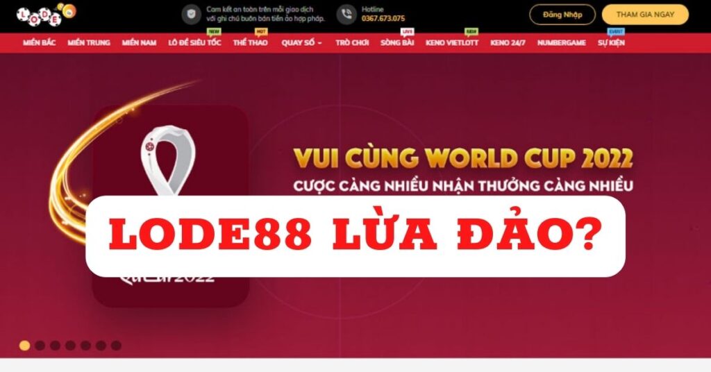 Lode88 lừa đảo